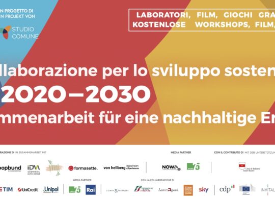 Agenda 2030 1,2 e 3 ottobre Bolzano
